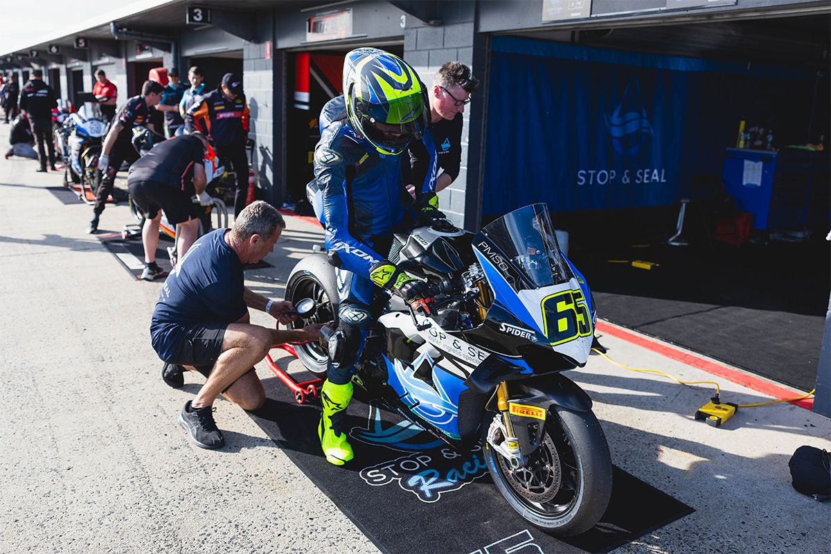BTS: Cru Halliday's Ducati transfer