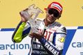 MotoGP: Rossi victorious in Brno as Lorenzo crashes out