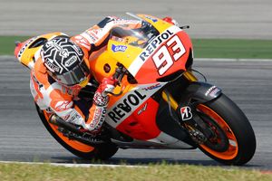 Marquez sets opening day pace at Sepang MotoGP test