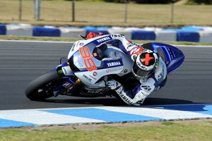 Lorenzo sets early pace at Phillip Island MotoGP test