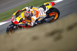 Marquez on top in Qatar as Aussie Miller takes breakthrough Moto3 win