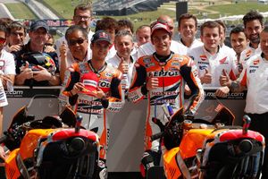 Marquez ups pace with pole and new lap record at COTA