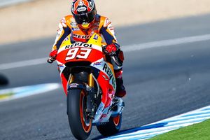 Marquez maintains pole record, Miller makes it three in a row