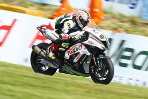 Byrne leads Knockhill BSB practice, Brookes third on Friday