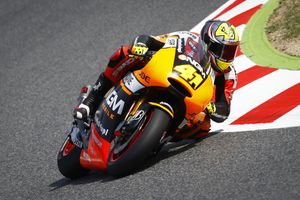Aleix Espargaro leads the way on Friday at Catalunya