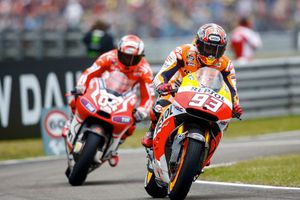 Marquez maintains winning form in complicated TT race