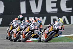 Simpson marginally misses first Red Bull Rookies podium