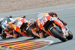 Marquez maintains MotoGP win streak in Germany