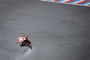 Determined Marquez leads the way at Brno on Friday