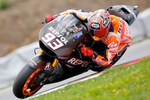 Marquez sets record lap during Monday's Brno test