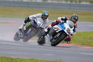 Hayden wins race one, Hayes crowned in New Jersey