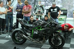 Kawasaki Ninja H2R viewing a success in Sydney
