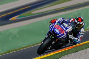 Lorenzo fastest on Monday in post-season Valencia test