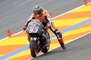 Marquez ends Valencia test ahead of MotoGP rivals
