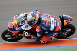 Marquez clinches Moto3 title in third as Miller wins final race