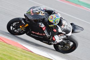 Rain disrupts WSBK teams test at Portimao