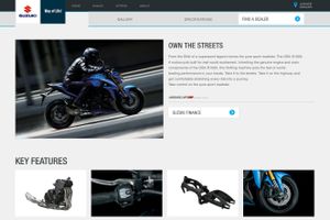 Suzuki Motorcycles Australia launches new website