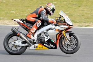Aprilia's Biaggi completes Vallelunga WorldSBK test