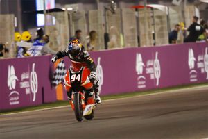 Folger victorious in Moto2 as Lowes and Rabat crash out