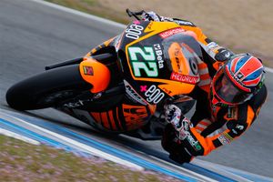 Lowes the surprise pace-setter during Jerez Moto2 testing