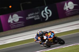 Oliveira finishes first day on top in Moto3