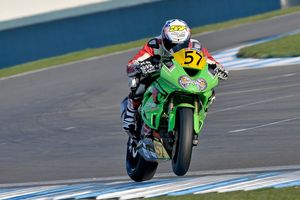 Day celebrating breakthrough British Supersport Evo podium