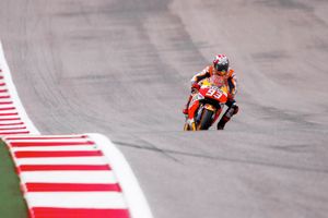 Marquez sets COTA practice pace on mixed Friday