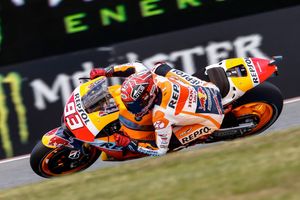 Marquez surges to Le Mans MotoGP pole position