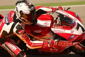 Checa joins Ducati development team for Panigale R test