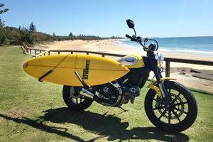 Surfs up for Ducati Scrambler in Queensland Surfs up for Ducati Scrambler in Queensland