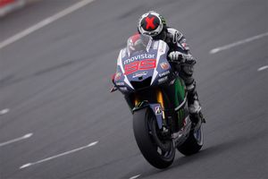 Lorenzo on pole after dramatic shootout with Rossi at Motegi