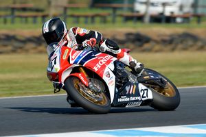 Stauffer sets Friday ASBK pace at Phillip Island