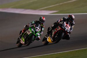 Aprilia's Torres and Haslam split Qatar WorldSBK wins