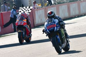 Lorenzo clinches MotoGP crown with Valencia win