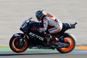 Valencia test concludes with Marquez on top