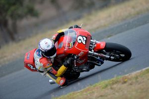 Metcher on course aboard T-Rex Racing Honda Harris F1