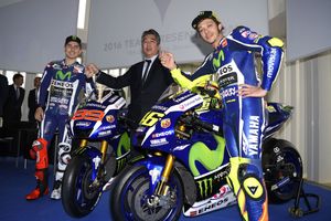 Movistar Yamaha unveils 2016 MotoGP team livery