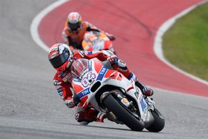 Dovizioso taken out of podium contention for second race in a row