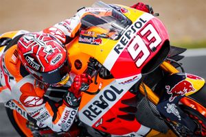 Marquez leads Monday MotoGP testing at Jerez