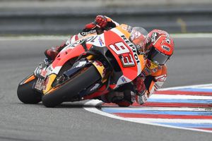 Marquez marches to Brno MotoGP pole position