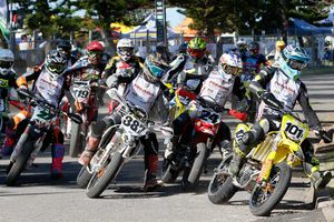 George takes clean-sweep at Newcastle FIM Asia Supermoto