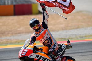 Aragon victory matches Marquez with Doohan on 54 wins
