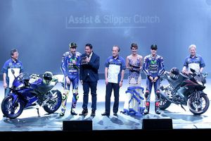 New Yamaha R15 V3.0 unveiled by factory MotoGP duo