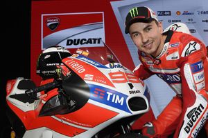 Lorenzo makes maiden Ducati appearance at team launch