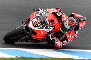 Melandri back in the mix upon return with Ducati