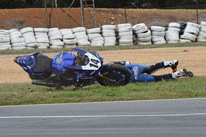 Allerton injured during Wakefield Park ASBK practice