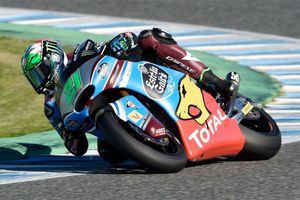 Morbidelli moves to the front of Moto2 on day two at Jerez