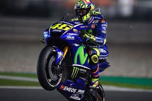'Never give up' approach pays off for Rossi at Losail