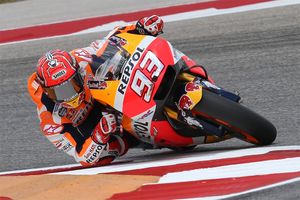 Marquez sets MotoGP pace on Friday in Texas