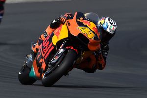 MotoGP newcomers KTM star during qualifying in France